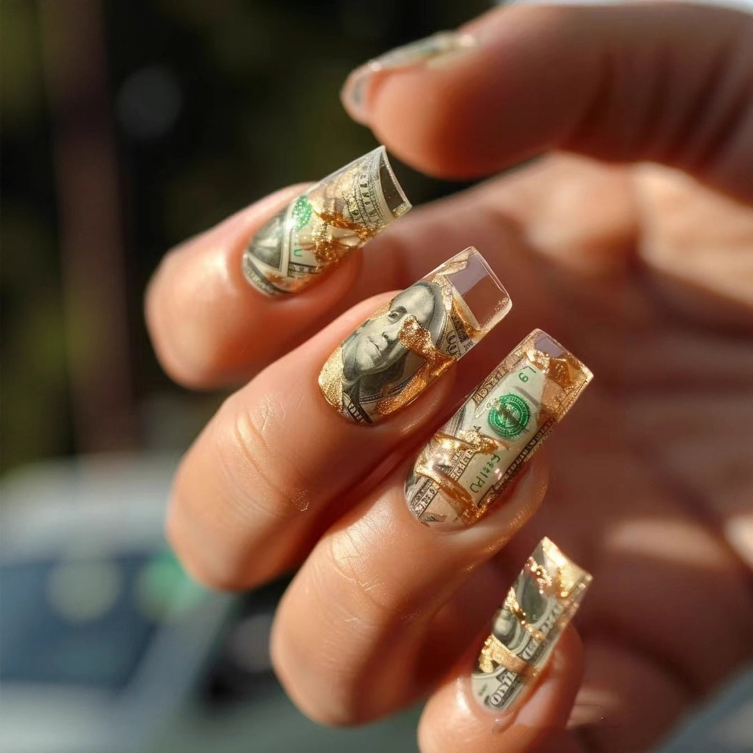 Artful Nail Extensions with Elegant Tips Bowlift