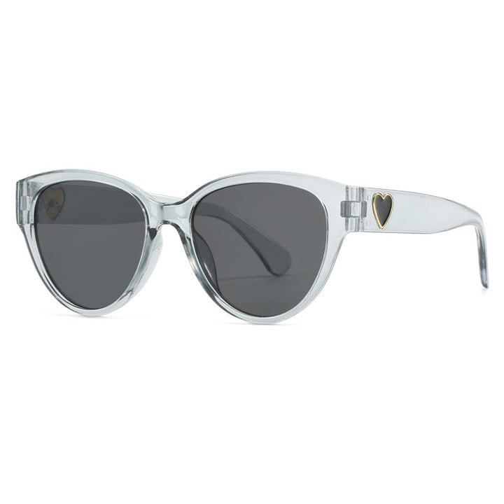 Women's Cat-Eye Sunglasses with Luxurious Leopard Print and Charming Details Bowlift
