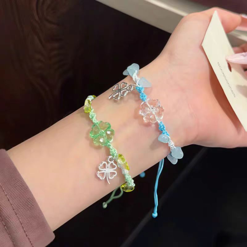 Adjustable Crystal Charm Bracelet Bowlift