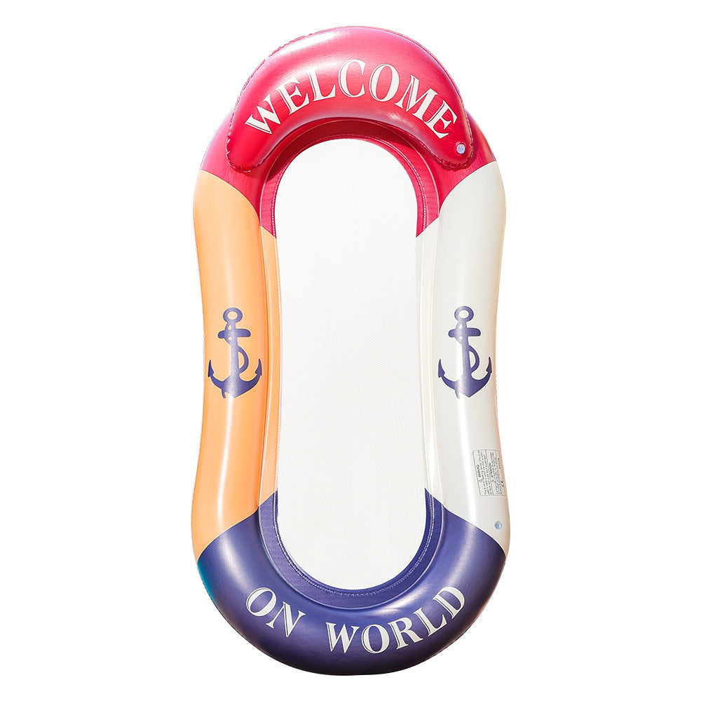 Women's Inflatable Relax Lounger with Maritime Design Bowlift