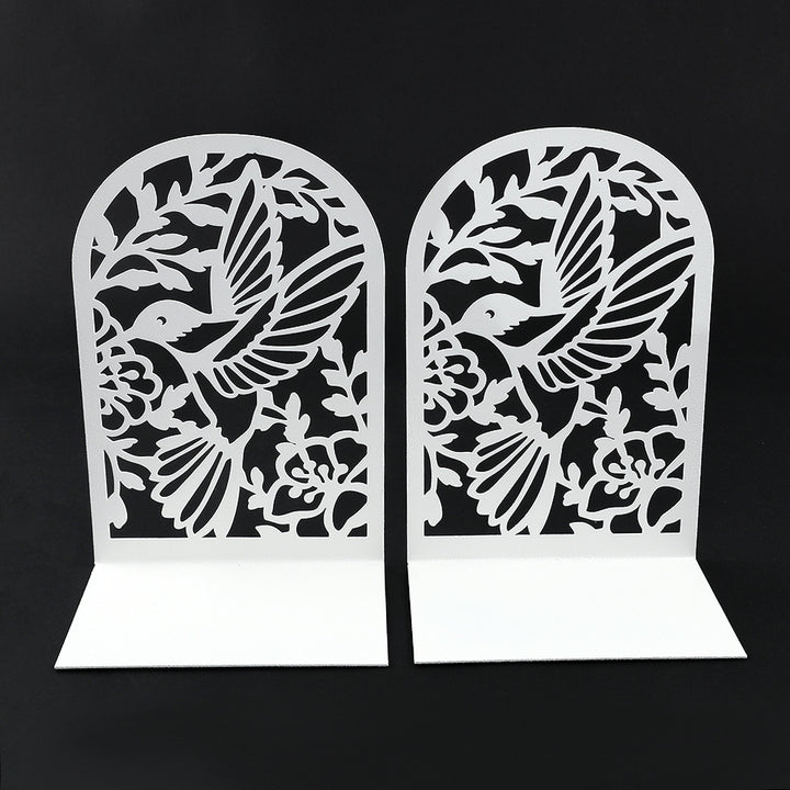 Decorative Hummingbird Metal Bookends