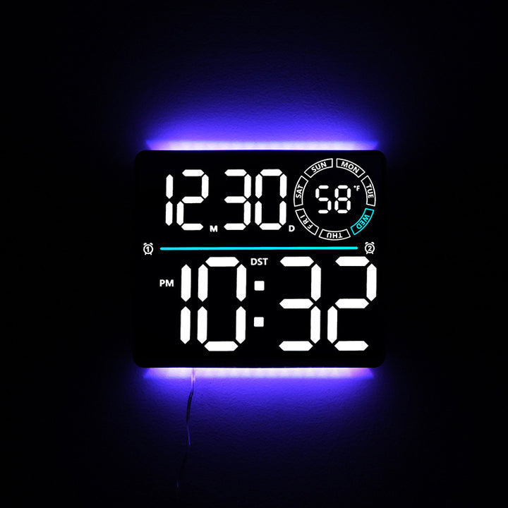 Digital Wall Clock Bowlift