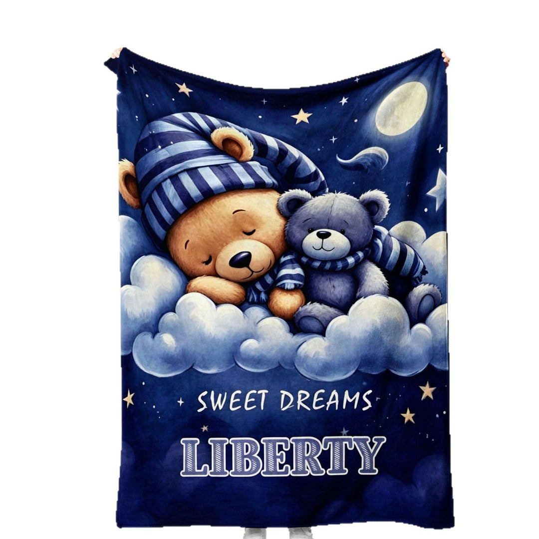 Cartoon-Themed Comfort Blanket