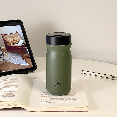 Women’s insulated drinking bottle with practical screw cap and ergonomic design Bowlift