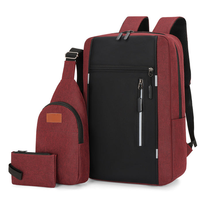Multi-Compartment Travel Backpack Bowlift