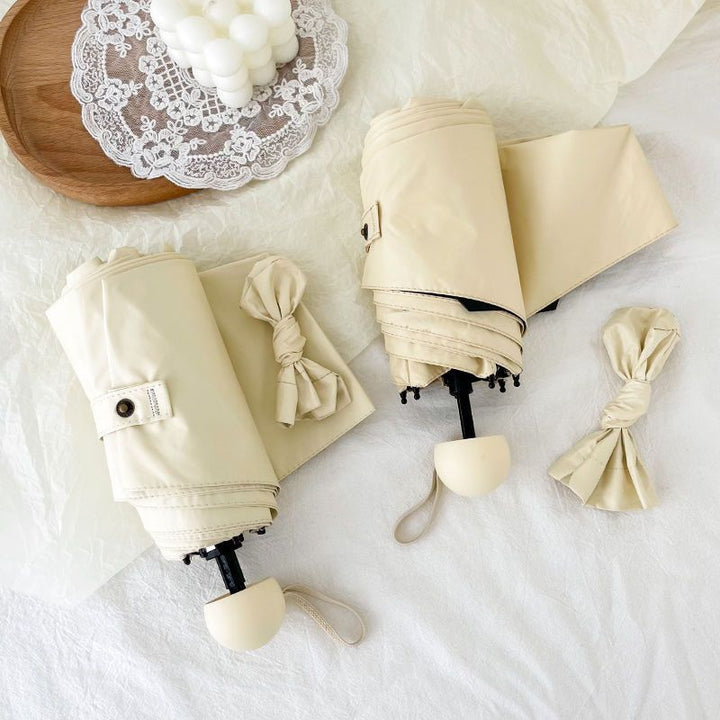Ladies Folding Umbrella with Stylish Design and Strong Wind Resistance Bowlift
