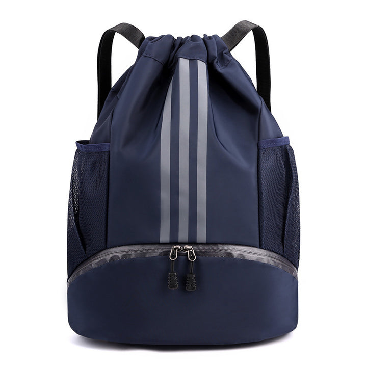 Unisex Sporty Backpack with Reflective Stripes Bowlift