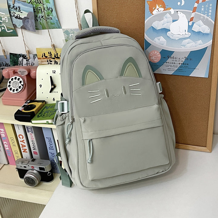 Whimsical Cat-Themed Backpack