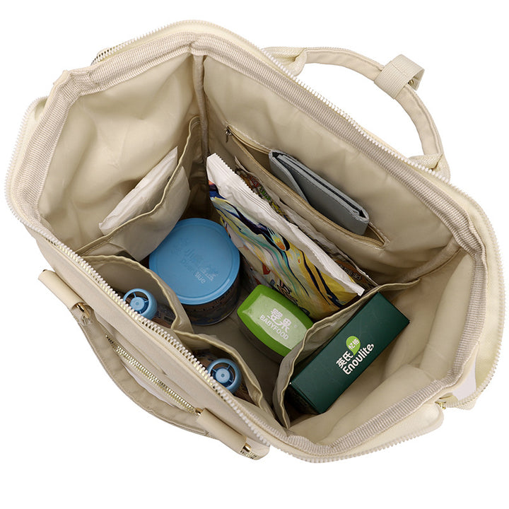 Multi-Functional Kids' Cartoon-Themed Diaper Backpack Bowlift