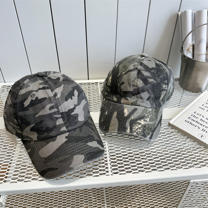 Men's Casual Camouflage Baseball Cap Bowlift