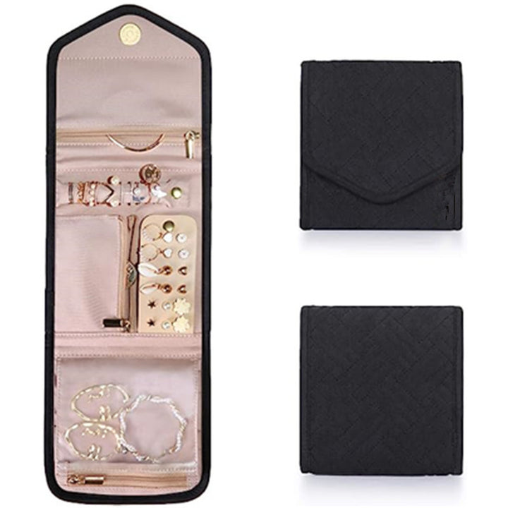 Jewelry Organizer Bag with Clever Compartment System Bowlift
