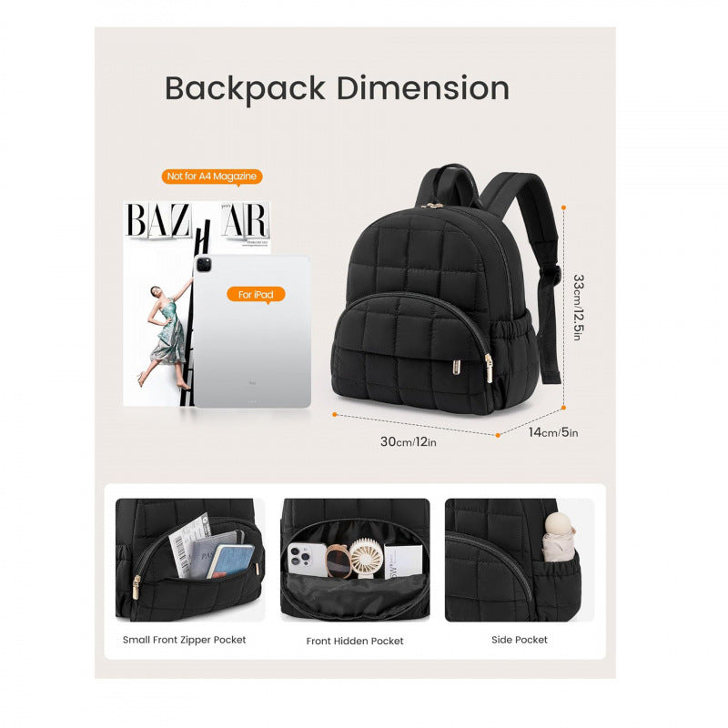 Quilted Backpack Bowlift