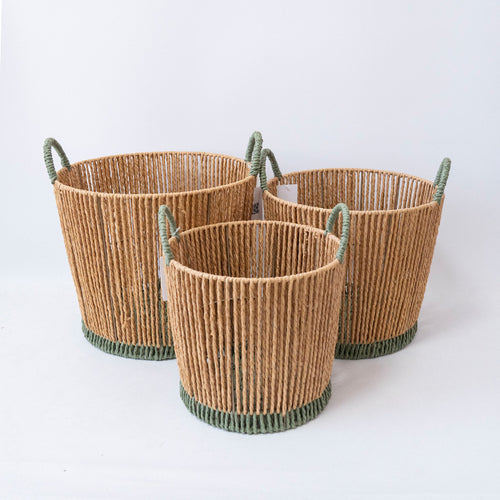 Handcrafted decoration basket