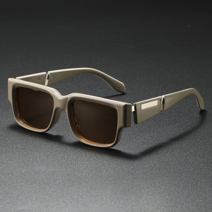 Women’s fashionable oversized sunglasses with elegant plastic frame Bowlift