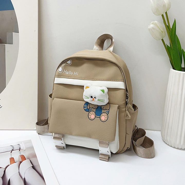 Playful Animal-Themed Backpack Bowlift