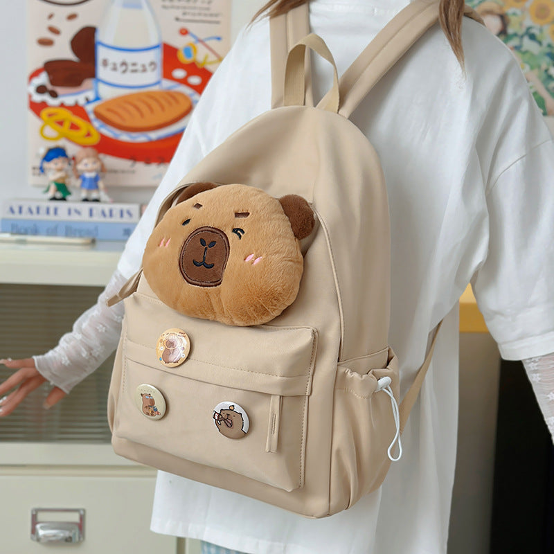 Plush Character Design Backpack Bowlift