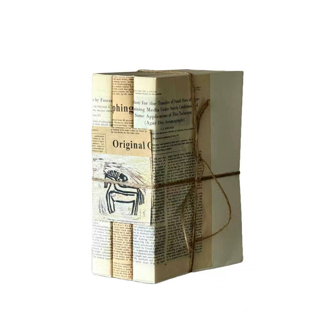 Decorative Handmade Paper Journal Set