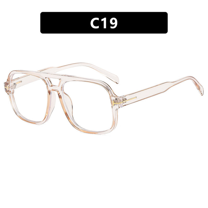 Ladies square designer glasses with delicate frame and modern plastic material Bowlift
