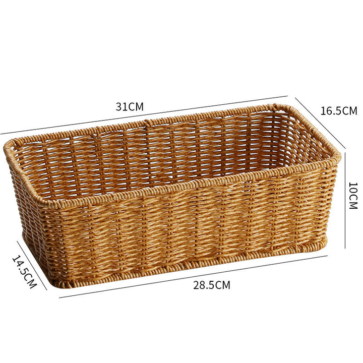 Decorative Handwoven Storage Basket Bowlift