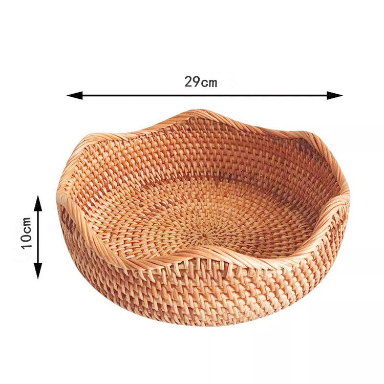Artisan Woven Serving Bowl Bowlift