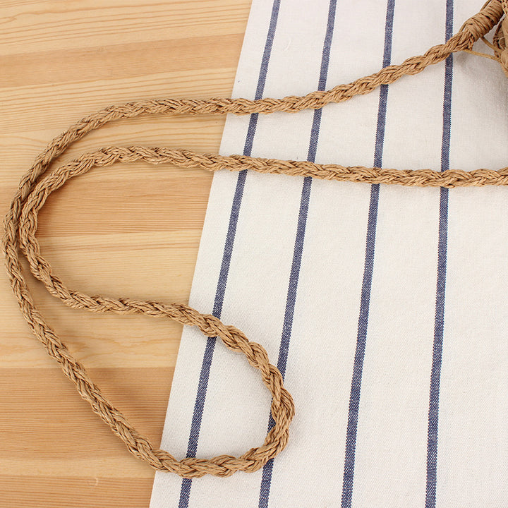 Round basket bag with unmistakable design Bowlift