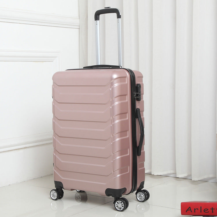 Unisex Lightweight Hard Shell Trolley Suitcase Bowlift