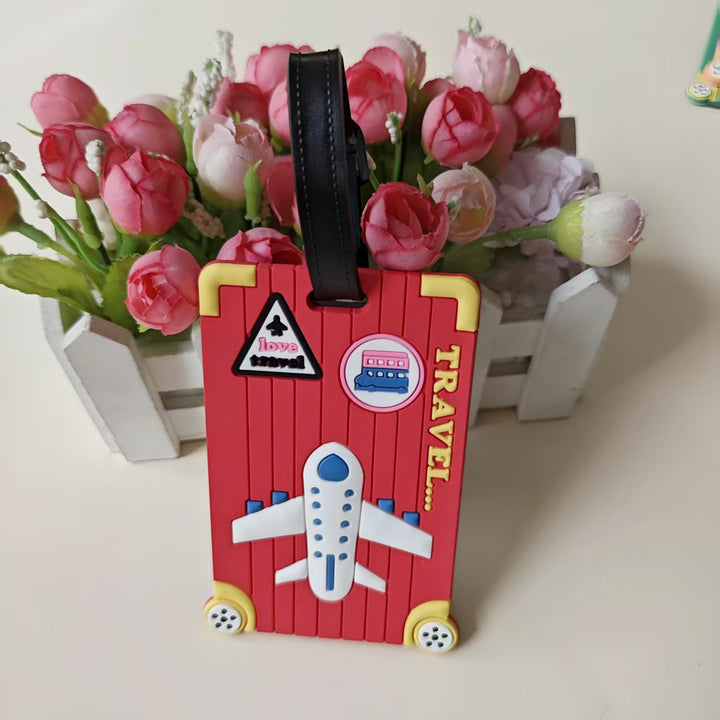 Unisex luggage tag in creative travel design Bowlift