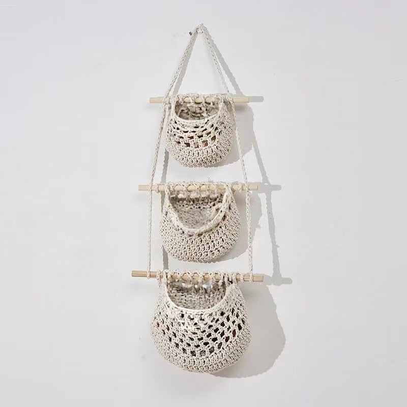 Hanging Crochet Storage Baskets Bowlift