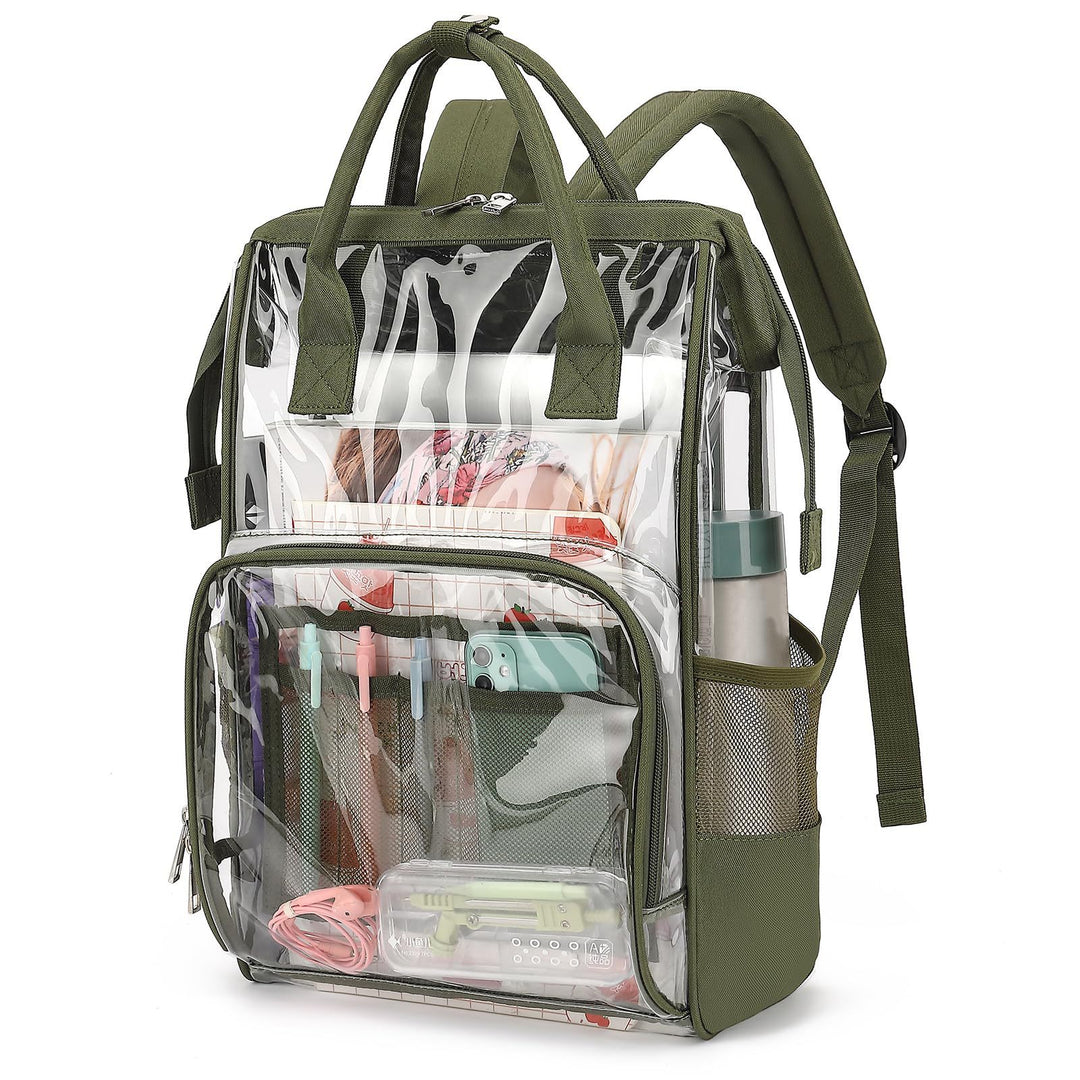 Unisex Transparent Organizer Backpack Bowlift
