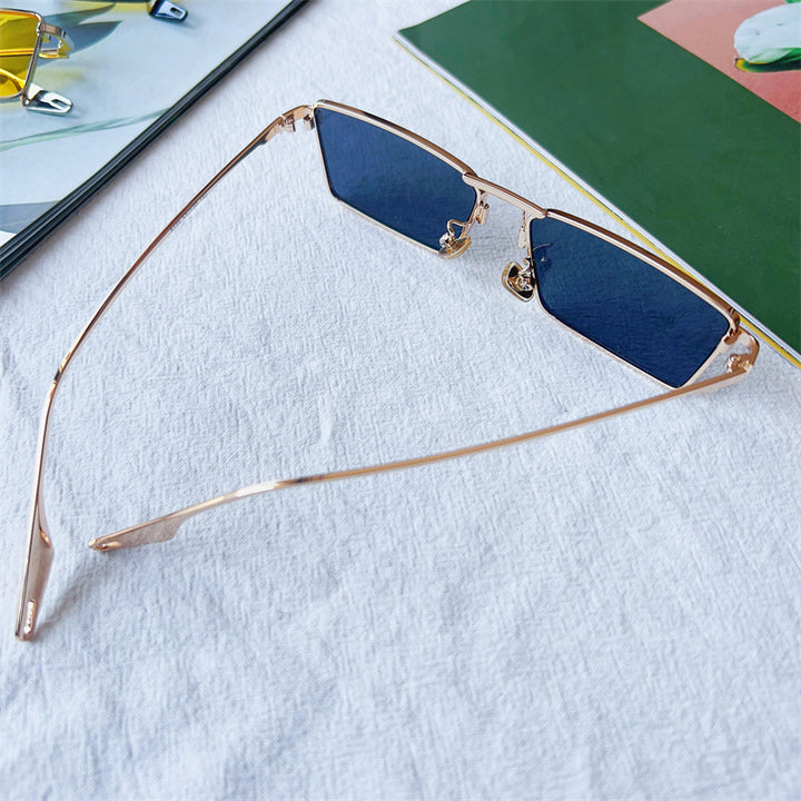 Fashion-Forward Geometric Frame Sunglasses Bowlift