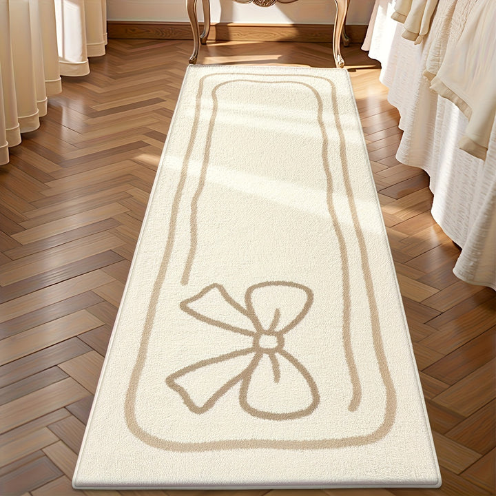 Stylish Scalloped Edged Runner Rug