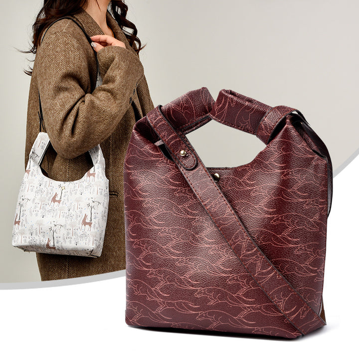 Artistic Patterned Tote Bag Bowlift