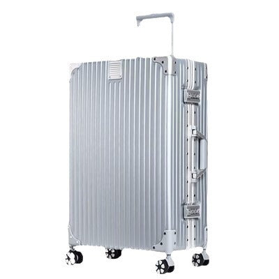 Stylishly Engineered Ridge-Textured Luggage Bowlift