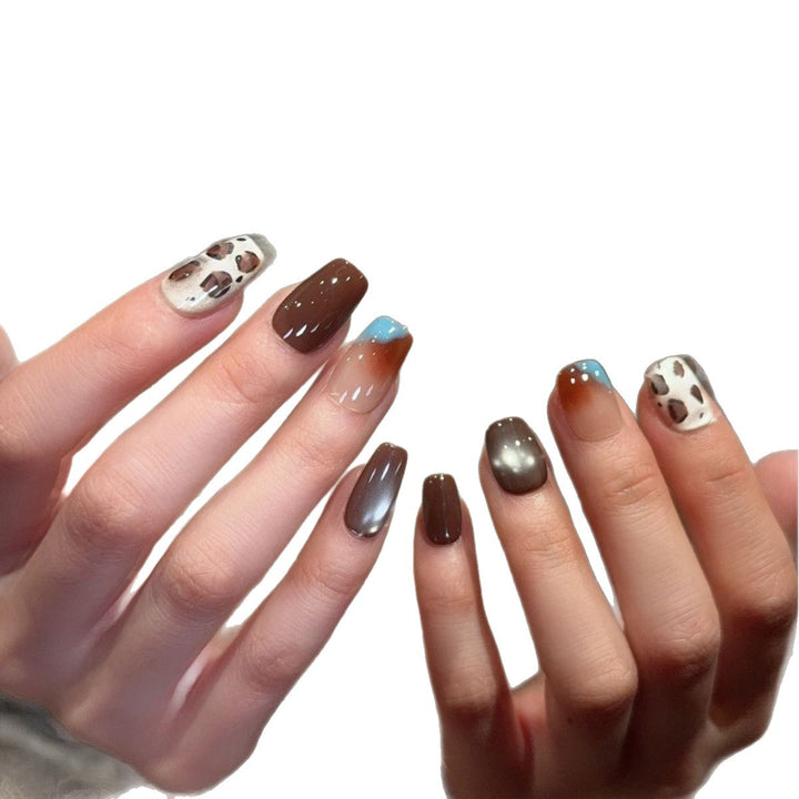 Artistic Press-On Nail Enhancements Bowlift