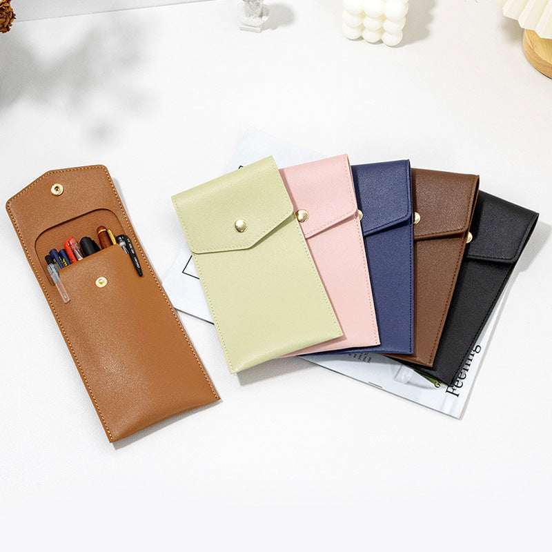 Premium Leather Pen Case Bowlift