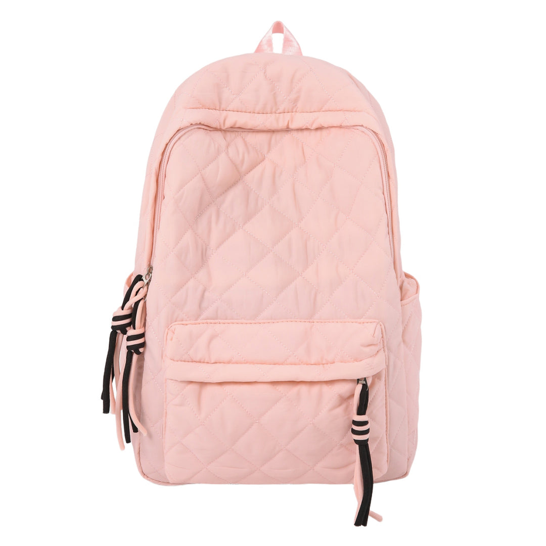 Quilted Travel Backpack Bowlift