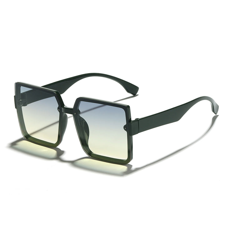 Women's square sunglasses with retro-inspired design and soft lenses Bowlift