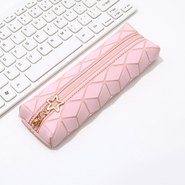 Geometric Patterned Pencil Case Bowlift