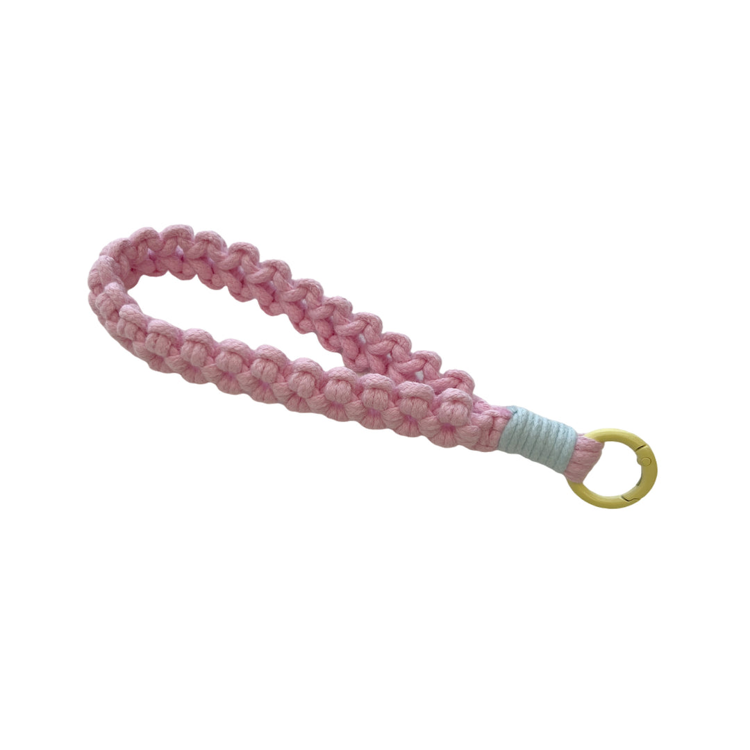 Braided Macrame Keychain Holder Bowlift