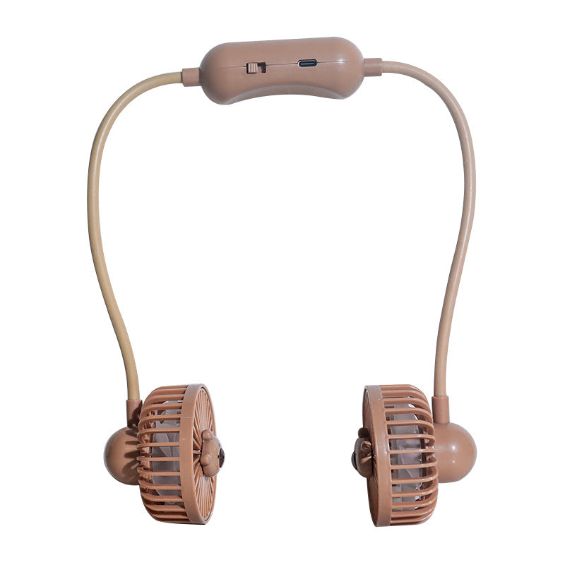 Women Portable Neck Fan with Flexible Design Bowlift