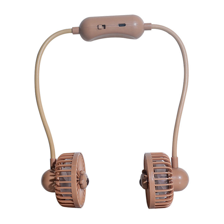 Women Portable Neck Fan with Flexible Design Bowlift