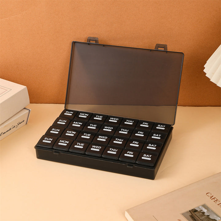 Weekly Pill Organizer Container Bowlift