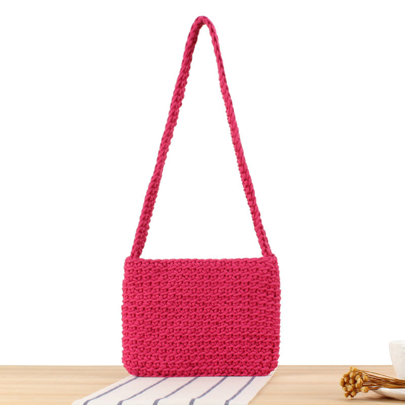 Handmade Macrame Shoulder Bag Bowlift