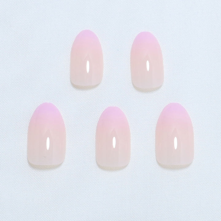 Ombre Press-On Nail Set Bowlift