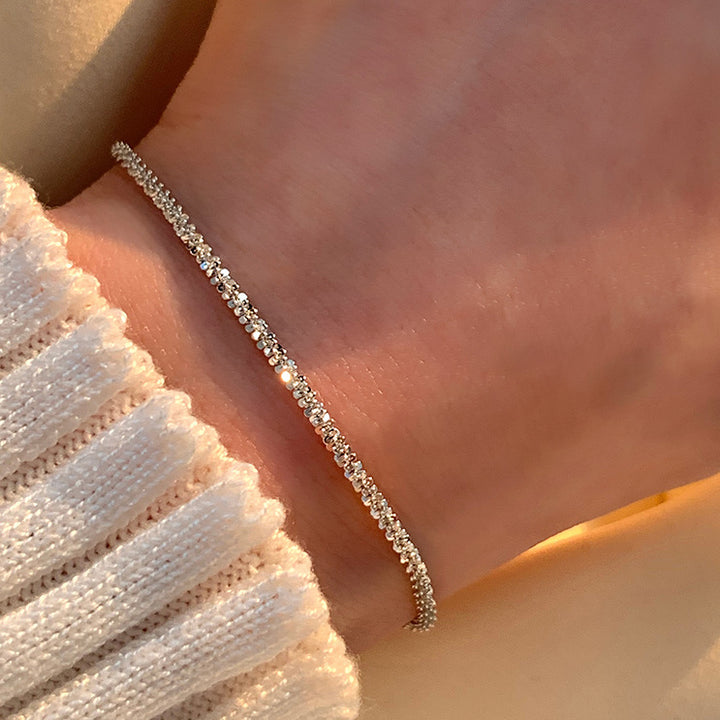 Elegant Crystal Tennis Bracelet Bowlift