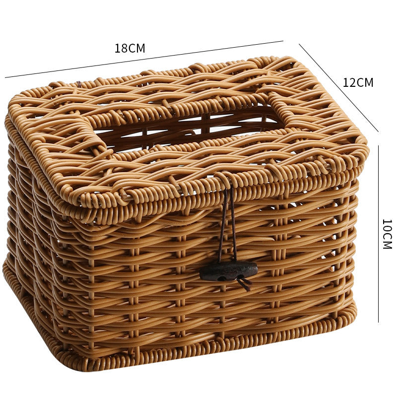 Decorative Handwoven Storage Box Bowlift