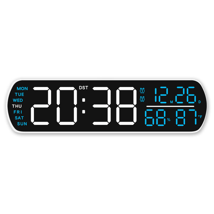 Digital weather clock with large display Bowlift