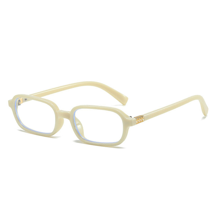 Chic Flat Lens Sunglasses with Decorative Metal Details Bowlift
