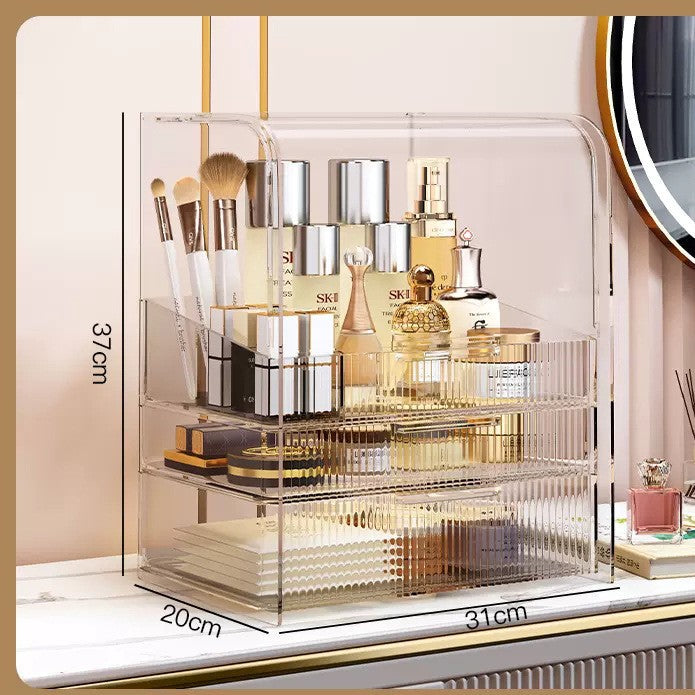 Premium Acrylic Makeup Organizer Bowlift