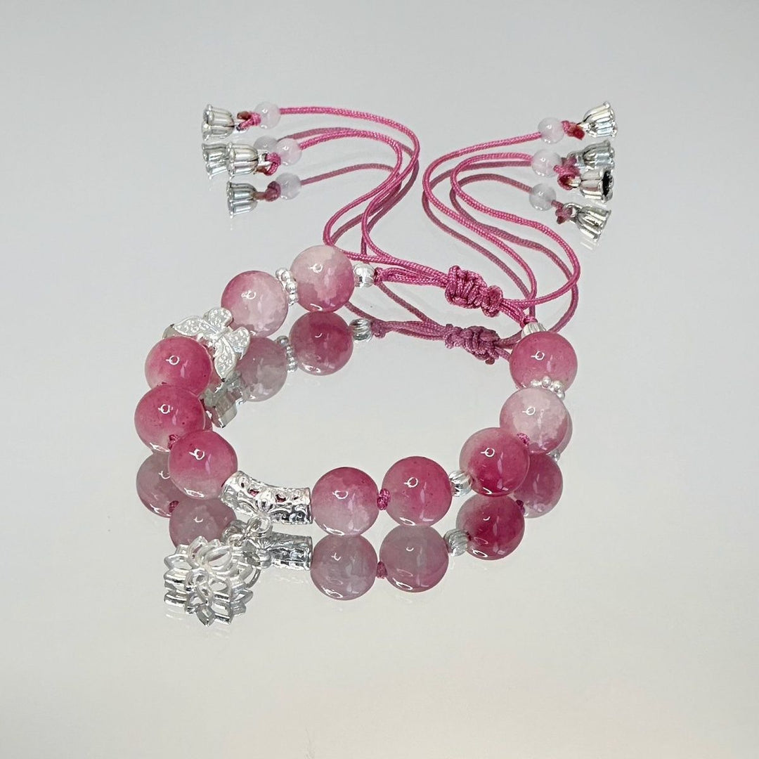 Artisan Adjustable Gemstone Bracelet Bowlift